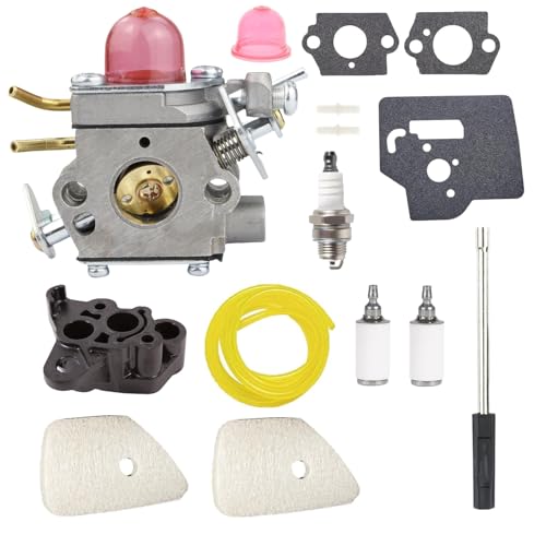 531127910 Carburetor Tune Up Kit for Husqvarna 130L 130C 330LK Trimmer Brushcutter Carb - with Air Filter