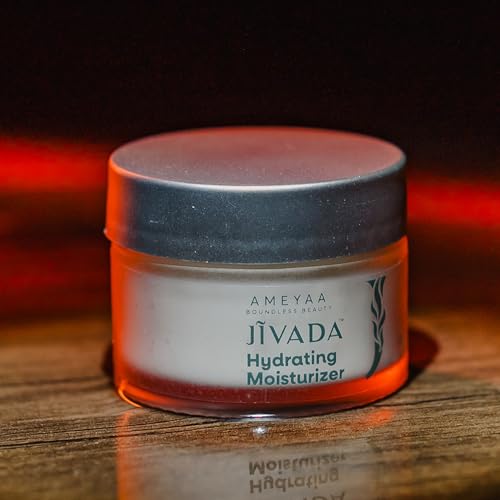Image of Jivada Hydrating Moisturizer with Glutathione & HA | Protects Skin Barrier | Niacinamide & Ceramides|Hydrated Skin |All Skin Types | For Women & Men | Sulphate & Paraben Free | 50g