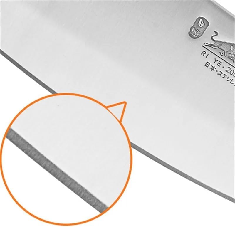 Meat Cleaver,Cleaver Knife Stainless Steel Butcher Knife Bone Chopping Kitchen Knife Meat Vegetables Slicing Cleaver High Hardness Kitchen Chef Cutter Tool
