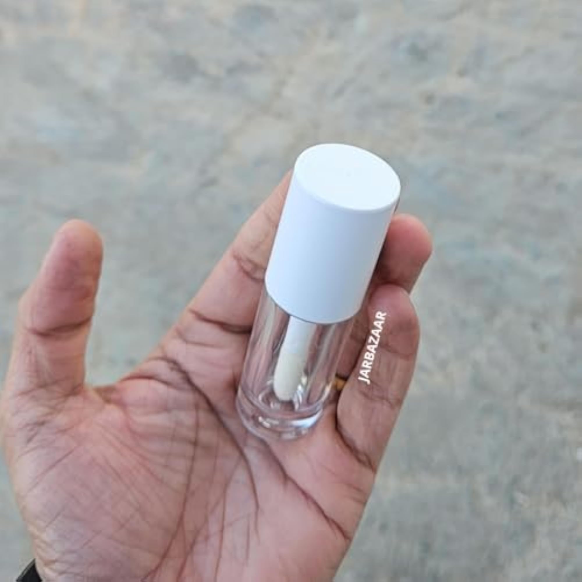 50 PCS Empty Refillable Thick Wand Lipgloss Containers with Cap