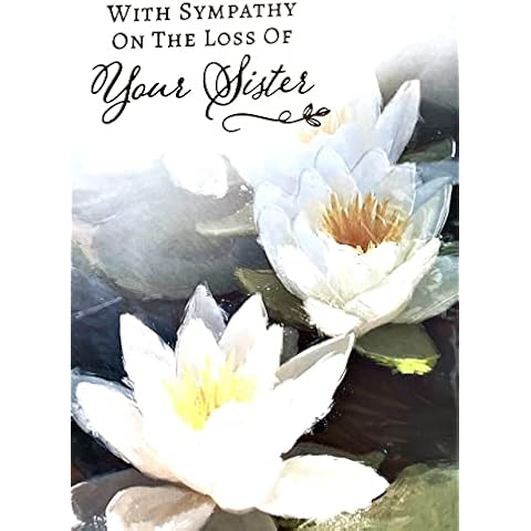 On the Loss of your Sister ~ Sympathy Card Cover