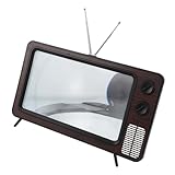 Fonction de visuel : la loupe d'écran pour téléphone portable est conçue avec expertise pour agrandir l'écran de votre téléphone, réduisant ainsi la fatigue oculaire et rendant les longues heures de visionnage plus agréables et plus saines. amplificateur loupe, amplificateur tv rétro