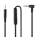 Bingle Audio Cable with Upgraded Inline Mic/Remote Control Special Designed Replacement Cord for Bose QC25 QuietComfort 25 35 Headphones - Black