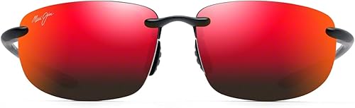 Maui Jim Hookipa - Gafas de sol polarizadas sin montura de ajuste universal para hombre y mujer