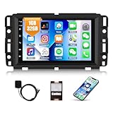 1G+32G Car Stereo Radio for Chevy Chevrolet Silverado Equinox Traverse Tahoe GMC Acadia Sierra Buick Enclave 7' Touch Screen Android 13 Radio with Bluetooth GPS Navigation FM RDS WiFi Mirror Link