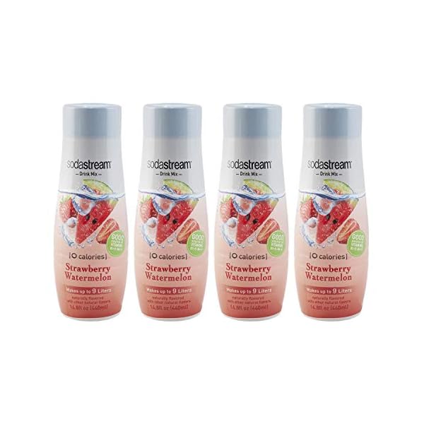 SodaStream SodaStream Zero Strawberry Watermelon Drink Mix, 14.8 Fl Oz , (Pack of 4)