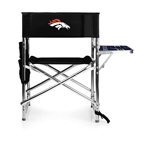 Image of Picnic TIME NFL Unisex-Adult NFL Sports Chair with Side Table, Beach Chair, Camp Chair for Adults