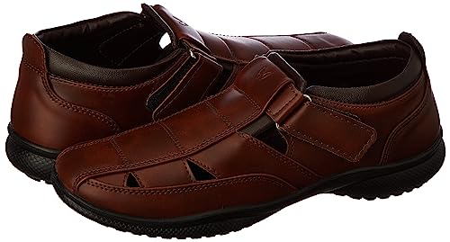 Image of WALKAROO WF6255 Mens Roman Sandals for formalwear and regular use