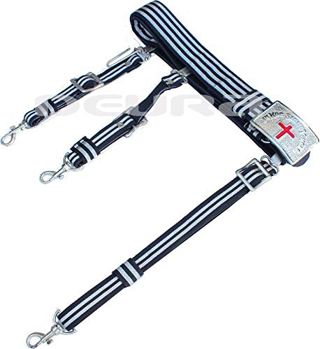 MASONIC KNIGHTS TEMPLAR Ceremonial Sword Belt & Buckle for Sir Knight SIZE Adjustable 36 TO 50 INCHES