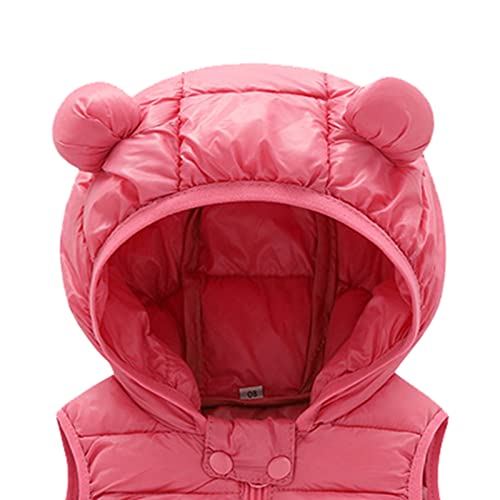Warm Child Kids Toddler Infant Baby Boys Girls Sleeveless Winter Solid Coats Jacket Vest Outer Outwear Casual (1-A, 12-18 Months) #TOP2