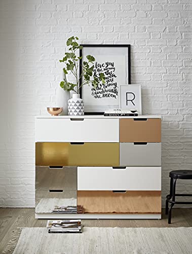 Vinyle adhésif durable d-c-fix Platino Argent pour meuble armoire - 5
