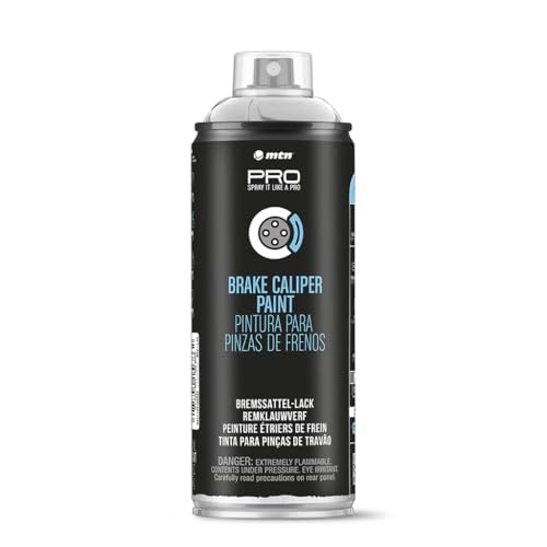 Montana Colors MTN PRO Pintura Pinzas de Freno - Plata, Spray 400ml