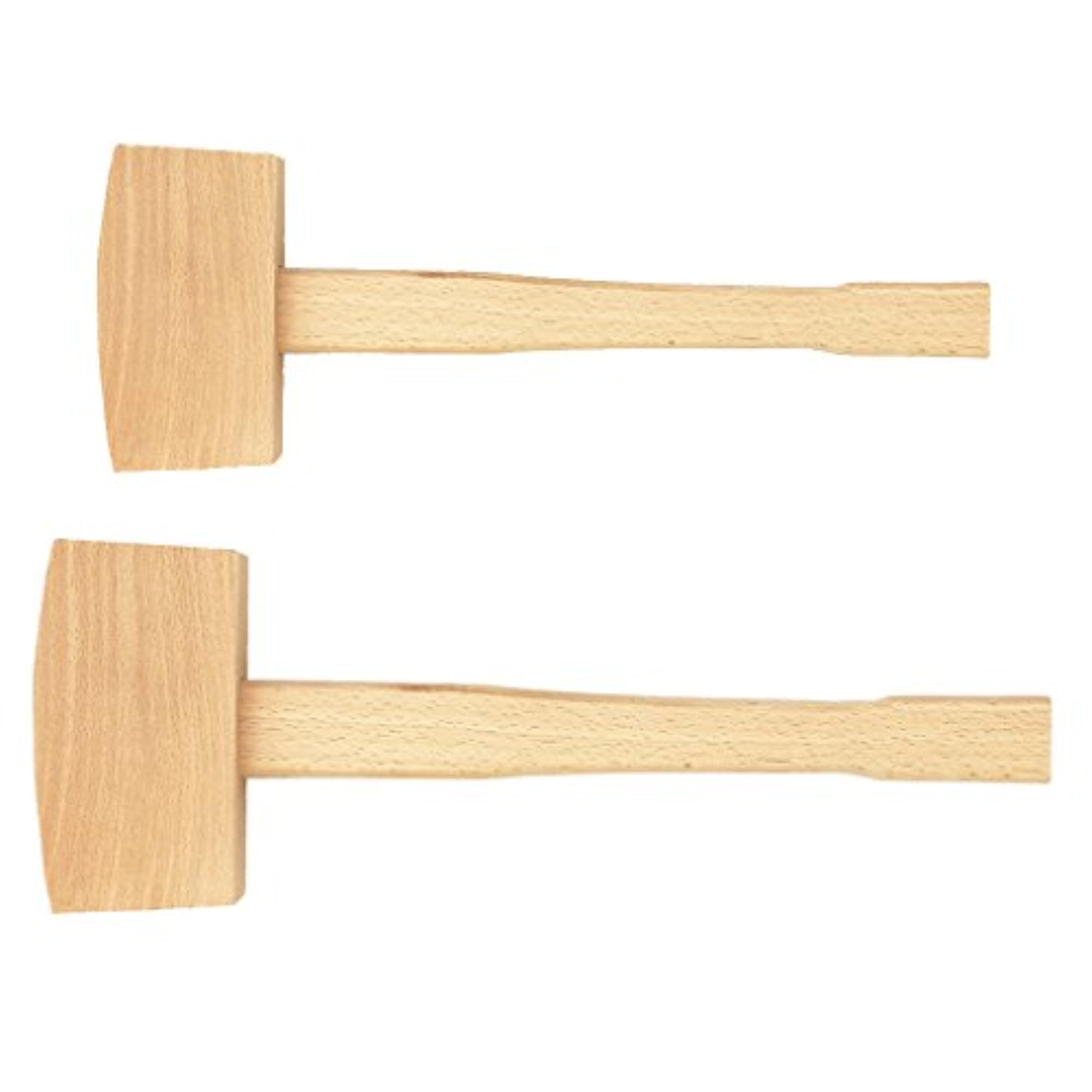 Solid Beech Wood Wooden Mallet Hammer Tool