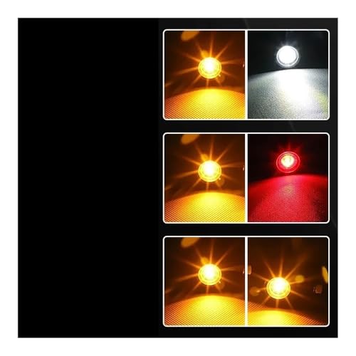 Indicateur direction clignotant LED moto trajet urbain