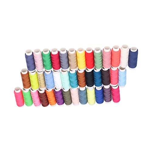 Set de hilos de coser poliéster 39 colores 39 piezas miniatura 7
