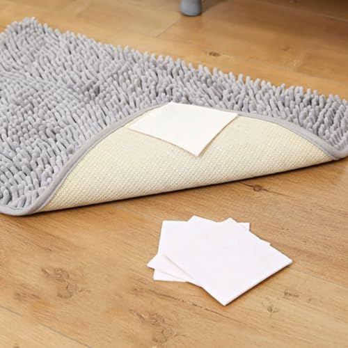 Pegatinas antideslizantes lavables Uonlytech evitan arrugas en alfombras PU 6