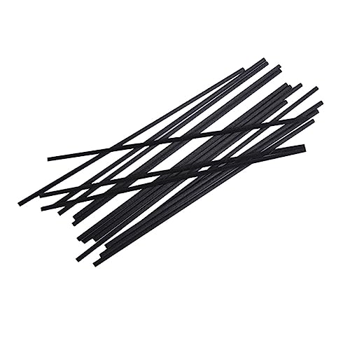 Cabilock Essential Oil Diffuser Sticks 50 Pack Aroma Diffuser Rattan Sticks for Home 3mm Diameter 25cm