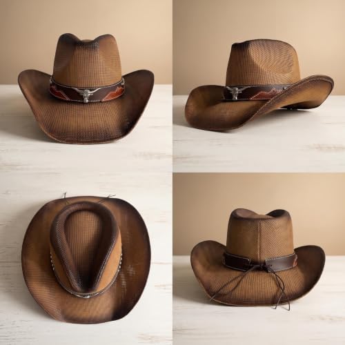 Image of Straw Cowboy Hats for Women and Men