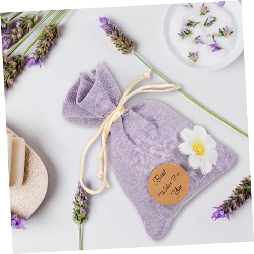 IMIKEYA 10 piezas bolsas de sachet lavanda recargables miniatura 2