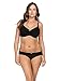 PARFAIT Enora Women's Full Bust Supportive Full Coverage Unlined Minimizer P5272-Black-32DD