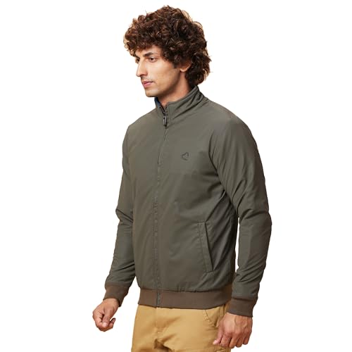 Image of Being Human Olive Coloured Men Sweater