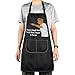 JNIAP Chef Ramsay Kitchen Apron Chef Ramsay Fans Gifts There's Enough Garlic To Kill Every Vampire In Europe Cooking Apron (enough garlic)