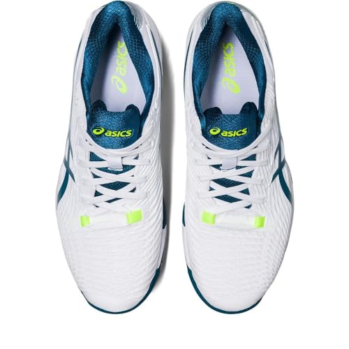 Tênis Asics Solution Speed Ff 2 Branco Azul e Limão-41