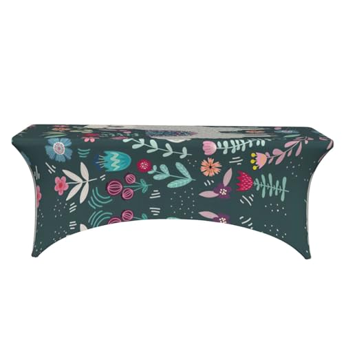 Nappe de table extensible anti-tache pour masquer et protéger une table