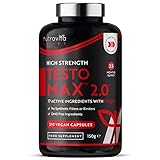 ✔ RESPALDADO POR LA CIENCIA - El potenciador de testosterona de Nutravita contiene el 100% del VRN diario de Zinc elemental. Utilizamos citrato para el material de origen, ya que ofrece una mejor biodisponibilidad en comparación con el óxido (utilizado en otros potenciadores de la testosterona). El zinc es un nutriente vital dentro de esta formulación, es necesario para contribuir al mantenimiento de los niveles normales de testosterona en la sangre. Afirmaciones corroboradas por la EFSA.