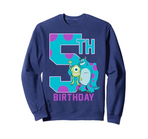 Sweatshirt d'anniversaire 5 ans Monsters Inc idéal pour une fête Disney