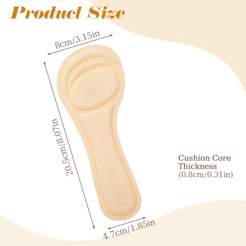 4 Pares de Plantillas para Tacones Altos para Mujer miniatura 3