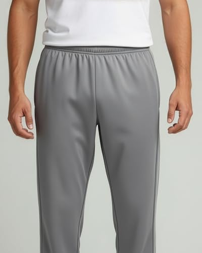 Image of Real Essentials 3 Pack: Men's Active Athletic Casual Jogger Sweatpants with Pockets