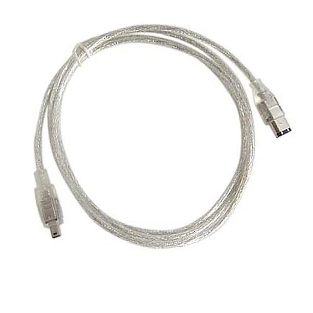 VMC-IL4615 VMCIL4615 i.Link 4-pin to 6-pin DV Digital Video Transfer Cable Replacement Compatible with Select Sony Handycam Camcorders (Compatible Models Listed Below)