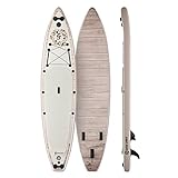 ENTRENAMIENTO INTEGRAL: Aquí se pueden atornillar de forma segura los soportes para el smartphone o la cámara de acción, por ejemplo, escuchar música o incluso seguir un curso de fitness online. Disfruta del mundo desde el agua: Con el set de tabla de paddle surf entrenarás el cuerpo y conocerás ciudades, ríos y lagos desde una nueva perspectiva.
