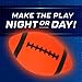 LED Flag Football, Light-Up Outdoor Sports Game, for All Ages