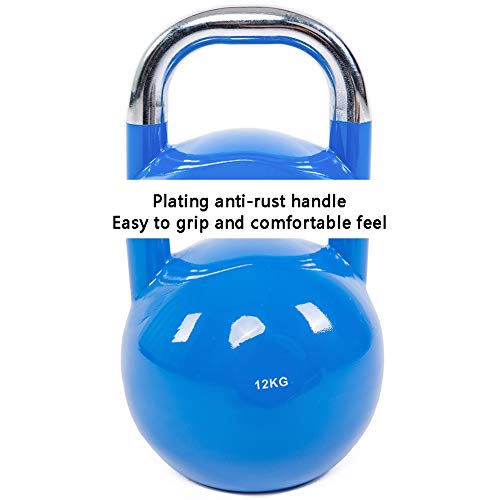 SHUKUILIUDT Kettlebell Kettlebell, Fitness Buttocks, Kettlebells, Squats, Buttocks, Athletic Women's Home Exercise Arm Muscle Weight Loss Barbell Equipment (Size : 16KG) - Image 4