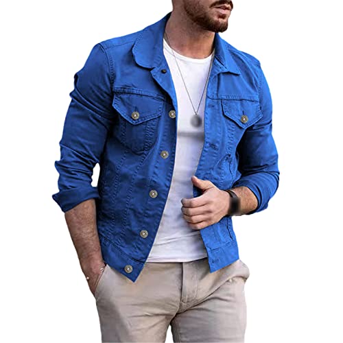 Veste denim homme slim ajustée fini les blousons trop larges M