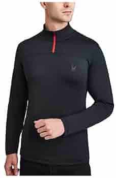 トップス CHASSE CODE long sleeve T spider pants Spyder Men's Active Shirt - Quarter Zip Long Sleeve