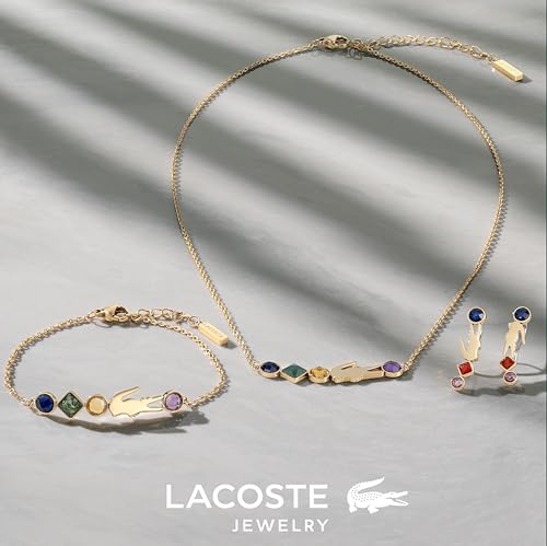 Lacoste Deva Women's Chain Jewelry Bracelet, Stunning Gemstones4