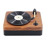 Culyumatang Retro-Player, Retro-kompatibler Lautsprecher Tragbarer Vinyl-Plattenspieler Classic-kompatibler Resonanzkörper Drahtloser Lautsprecher