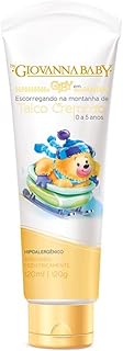 Talco Cremoso 120Ml, Giby, Amarelo