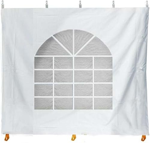 TentandTable Pared lateral de tienda de campaña catedral estándar, para tiendas de campaña de fiesta y toldo, 8 pies por 10 pies, vinilo translúcido