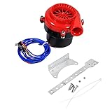 Car Fake Dump Turbo,Car Electronic Fake Dump Turbo Blow Off Hooter Valve Analog Sound BOV Simulator...