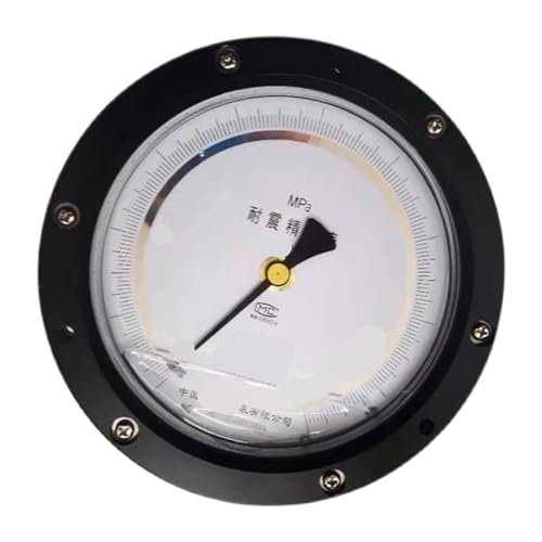 Manomètre axial Y-150ZT de haute précision anti-vibratoire