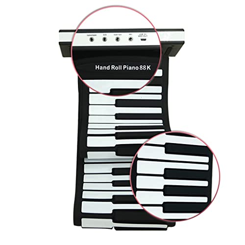 FMOPQ 49 61 Touches Roll Up Midi Flexible Piano Électronique Silicone Portable Pliable Doux Clavier Instruments de… - Les Beatles, Paul McCartney, John Lennon, RIngo Starr, George Harrison FMOPQ 49 61 Touches Roll Up Midi Flexible Piano Électronique Silicone Portable Pliable Doux Clavier Instruments de… – Image 7