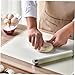 CONGARTENO 1set Silicone Pastry Mat with Rolling Pin Non- Baking Mat for Preparation Easy to -grade Silicone for All Baking Needs