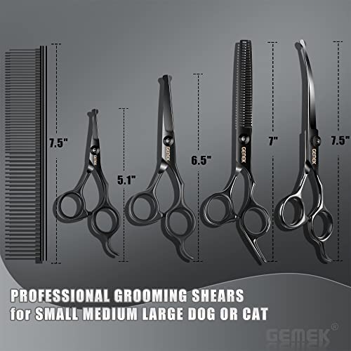 Dog Grooming Scissors Kit with Safety Round Tips - Image 2
