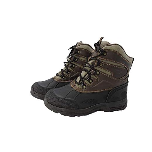 Weatherproof Men's Clint Boots (Brown, 10)