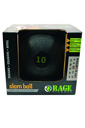 Rage Fitness Slam Ball, 15 lb