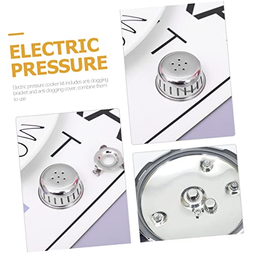 Luxshiny 10 sets de cubierta y soporte de bloqueo para ollas a presión eléctricas, piezas de repuesto para mejorar el rendimiento y la seguridad de la cocción miniatura 4